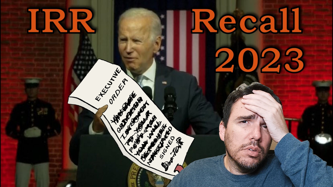 Patriot Dad - Episode 13 - IRR Recall 2023 - Reference Links