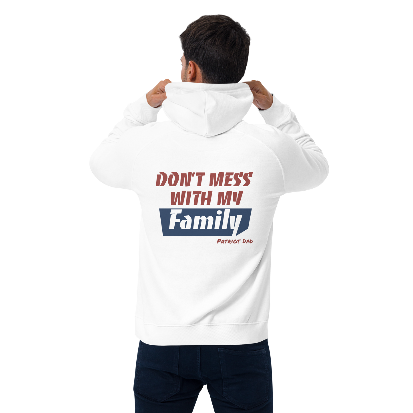 Don't Mess With My Family - raglan hoodie