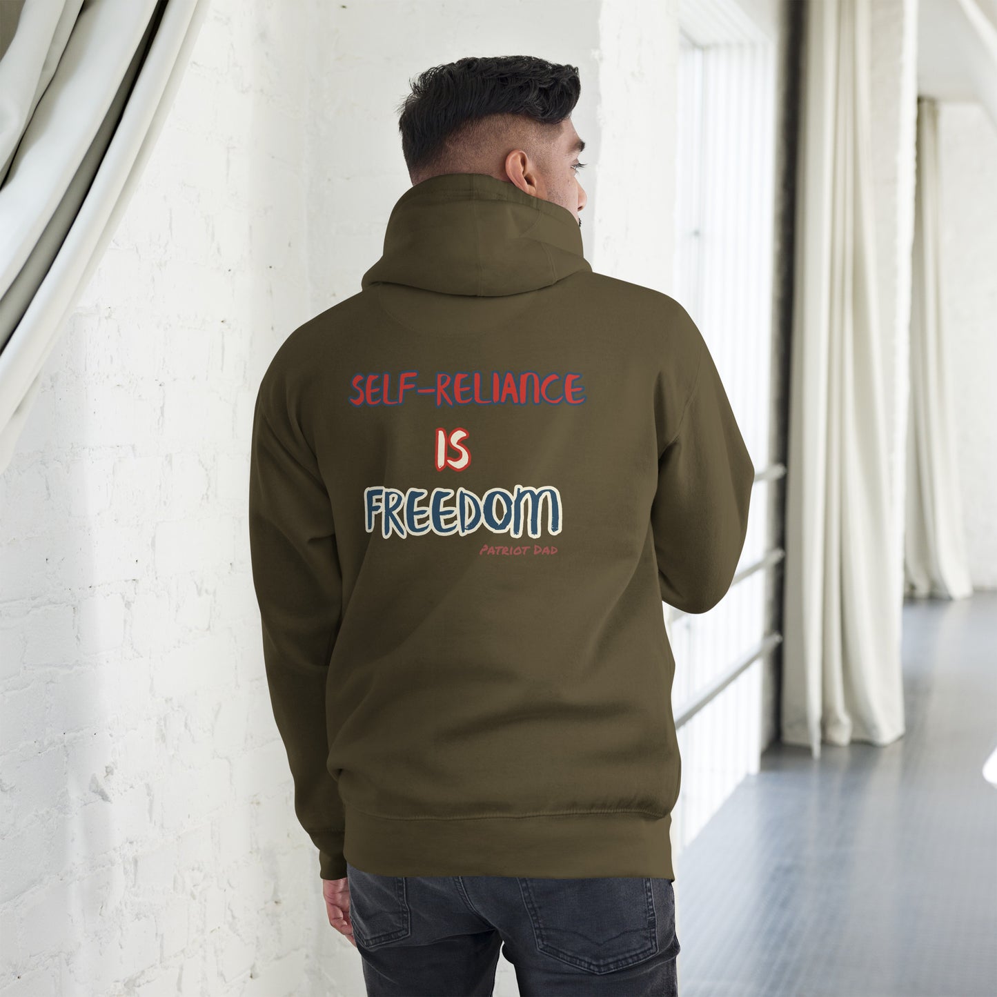 Self-Reliance is Freedom - Unisex Hoodie